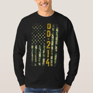 Camiseta Dd 214 Us Alumni American Flag Vintage Comoflag Ve