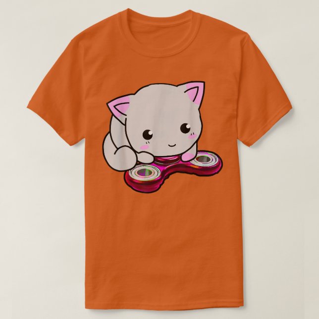 Camiseta DDA ADD ADHD 542 para a Mão de Brinquedo Gato Gato (Frente do Design)