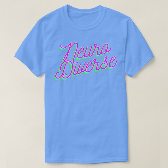 Camiseta DDA Shirt Neuro Diverse Gift (Frente do Design)