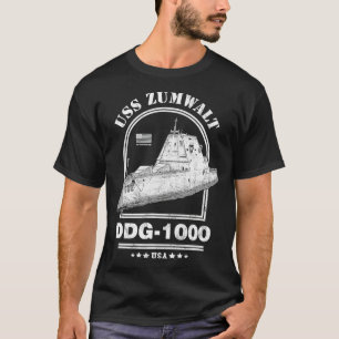 Camiseta DDG1000 USS Zumwalt 
