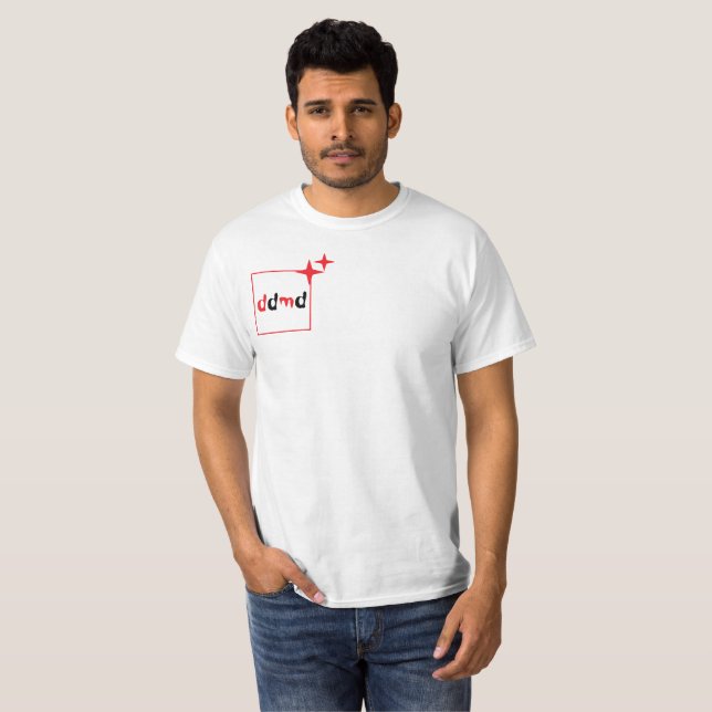 Camiseta DDMD-Sparkles não me tornam burro (Frente Completa)