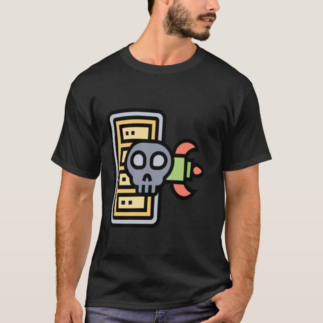 Camiseta DDOS profissional de segurança cibernética do hack (Frente)