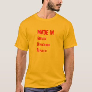 Camiseta DDR desenho