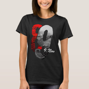 Camiseta DDR Masonry 9 de novembro de 1989 30 anos