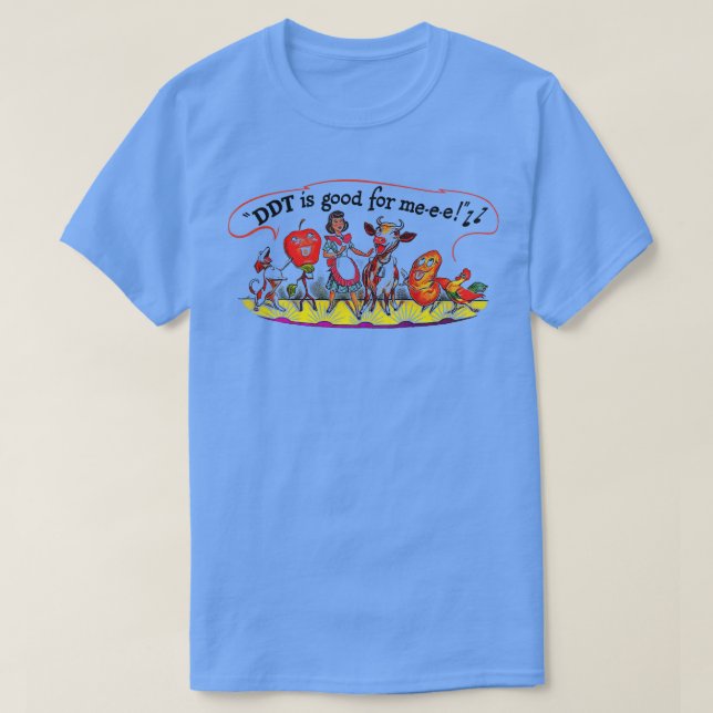 Camiseta DDT É Bom Para Mim (Frente do Design)