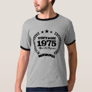 Camiseta de 1975 envelhecida à perfeição com grina