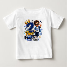 Camiseta de 2º Aniversário para Criança