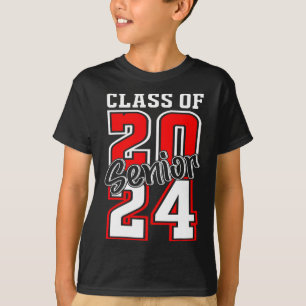 Camiseta De 2024, Mais velho 24, Graduação Do Segundo grau 