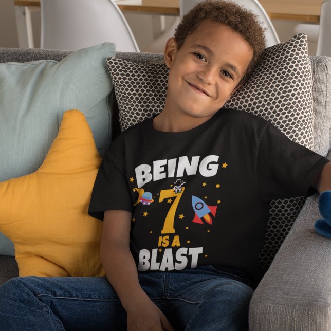 Camiseta de 7 de Aniversário do Exterior (Criador carregado)