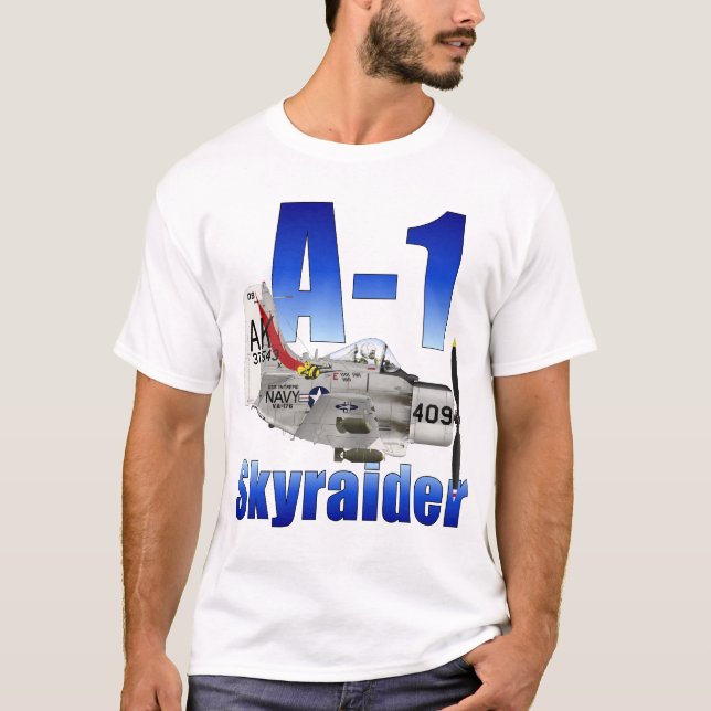 Camiseta de A1Skyraider (Frente)