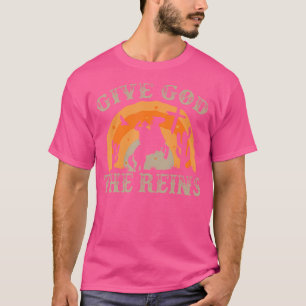 Camiseta Dê A Deus O Cowboy Das Reínas...