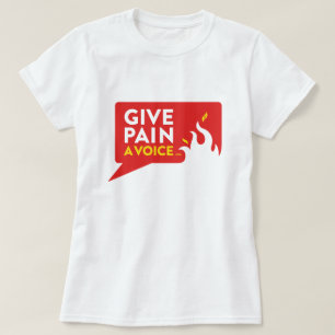 Camiseta Dê a dor uma voz