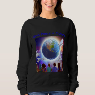 Camiseta Dê à paz uma oportunidade de celebrar unidade e ha