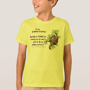 Camiseta Dê a seu professor de leitura um grande abraço e o