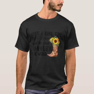 Camiseta Dê A Uma Garota As Calçados Certas E Ela Conquiste