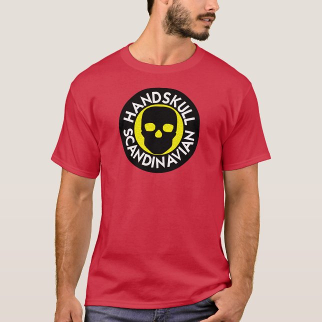 Camiseta de abacaxi HANDSKULL LIV básica P4 (Frente)