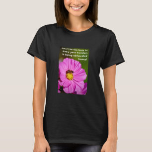 Camiseta de abelhas (escura)