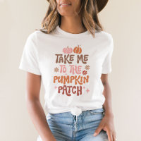 Camiseta de abóbora bonita