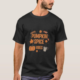Camiseta de abóbora - Camisa de café com café