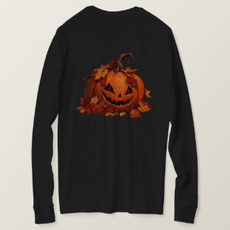 Camiseta de Abóbora de Halloween