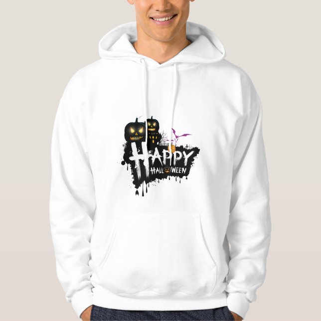 Camiseta de Abóbora de Halloween Jack O Lantern (Frente)