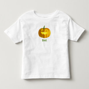 Camiseta de Abóbora de Halloween para Bebês Menino