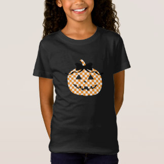 Camiseta de Abóbora de Halloween para Crianças