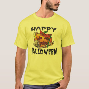 Camiseta de Abóbora do Halloween