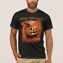 Camiseta de abóbora quente do Halloween