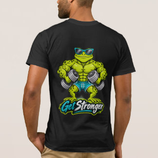 Camiseta de Academia Fique Mais Forte, Camiseta de