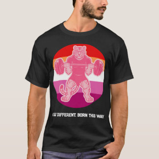 Camiseta de Academia Levantadora de Tigre Orgulho 