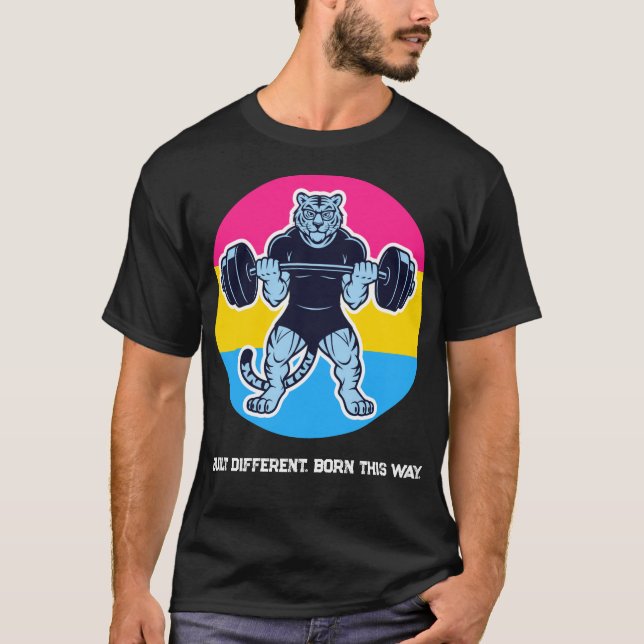 Camiseta de Academia Pan Pride Tiger Lifter — Nasc (Frente)