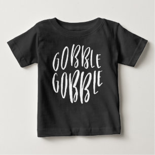 Camiseta de Ação de Graças para Crianças Gobble Go