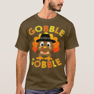 Camiseta de Ação de Graças Pumpkin Turquia Coma 6