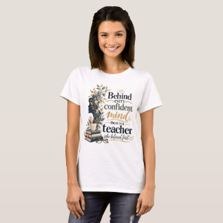 Camiseta de Agradecimento aos Professores – Por tr