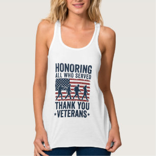 Camiseta de Agradecimento aos Veteranos em Honra a