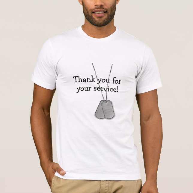 Camiseta de agradecimento com identificação de vet (Frente)