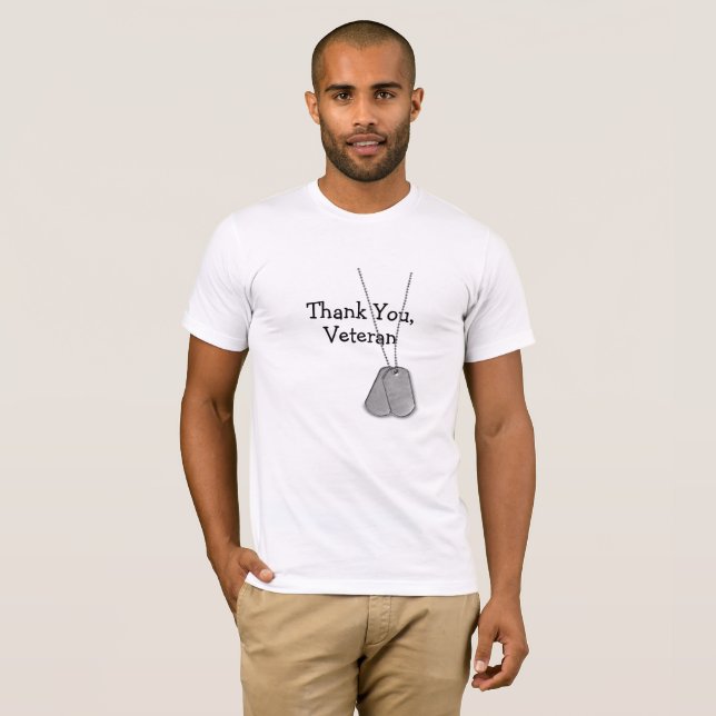 Camiseta de Agradecimento Placas de Identificação  (Frente Completa)