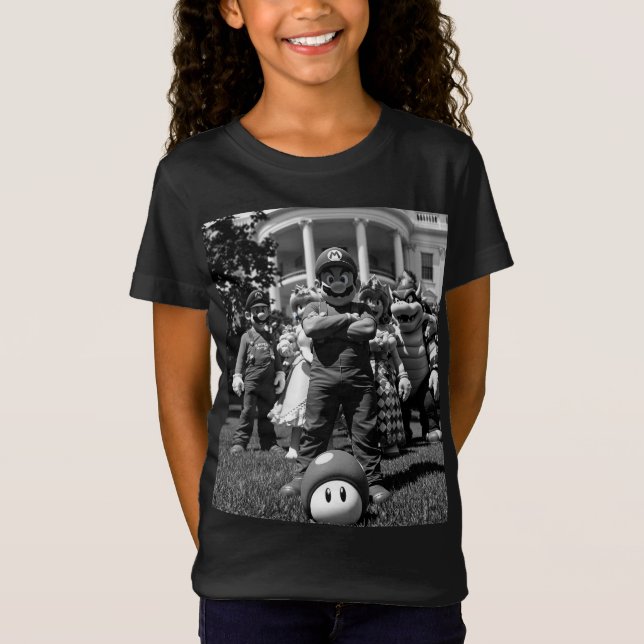 Camiseta de Álbum de Ícones da Nintendo (Frente)