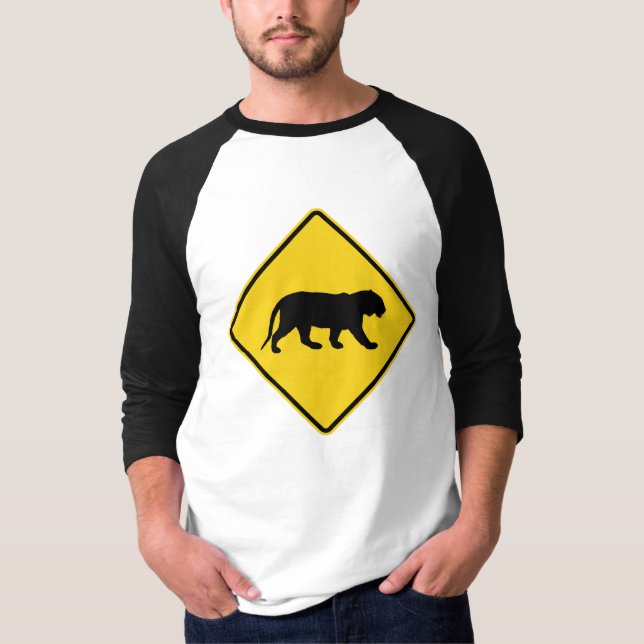 Camiseta de Alerta de Tigre (Frente)