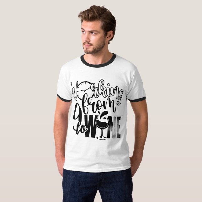 Camiseta de Algodão com Estampa Gráfica Premium Ma (Frente Completa)