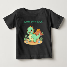 Camiseta de Algodão Dinosaur Fun para Bebês/Toddle