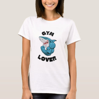 Camiseta de Algodão Macio para Mulheres Amantes de