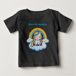 Camiseta de Algodão - Unicórnio da Moda