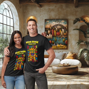 Camiseta de Alienígena Neon Laranja - Criatura de 