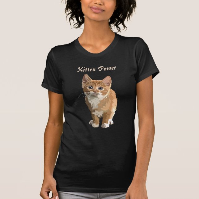 camiseta de alimentação do gatinho (Frente)