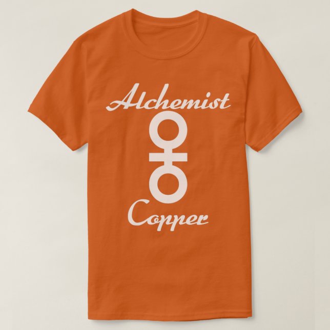 Camiseta de alquimia (Frente do Design)