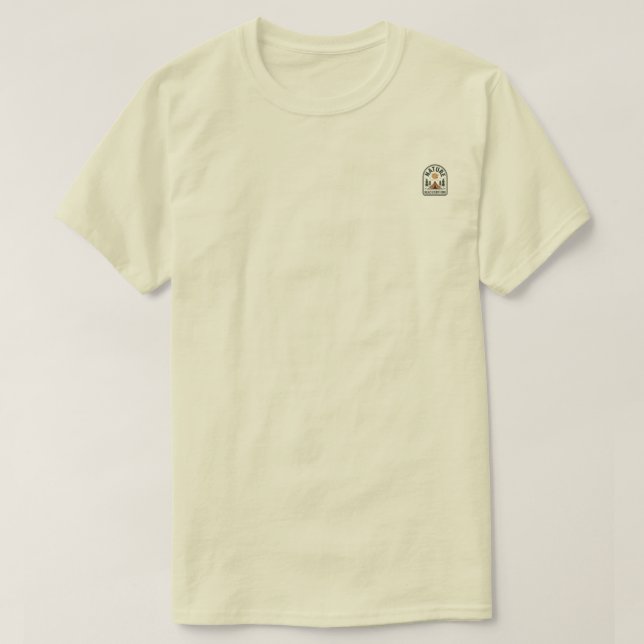 Camiseta de Amante da Natureza e Saúde Mental (Frente do Design)