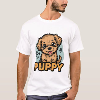 Camiseta de Amante de Cachorrinho Fofo | Presente