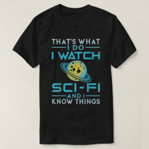 Camiseta de Amante de Ficção Científica - Conhecim